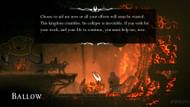 Ask Ballow for help to reach the Abyss (Image via Team Cherry || YT-Shirrako)